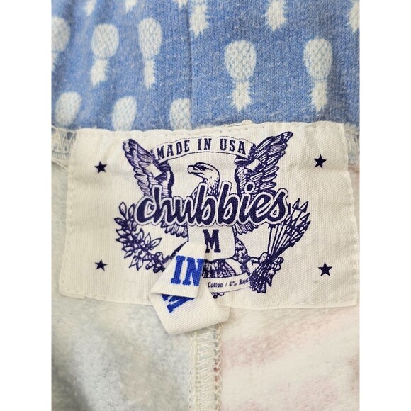 SLV Men's Medium Chubbies American Flag Flamingo Pineapple Sweatpants Shorts EUC - Picture 5 of 8